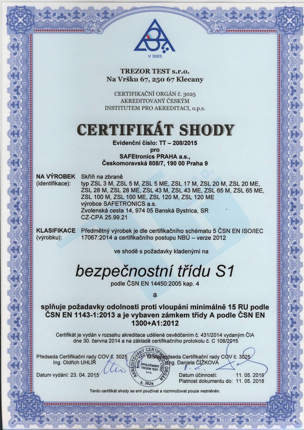 certifikáty